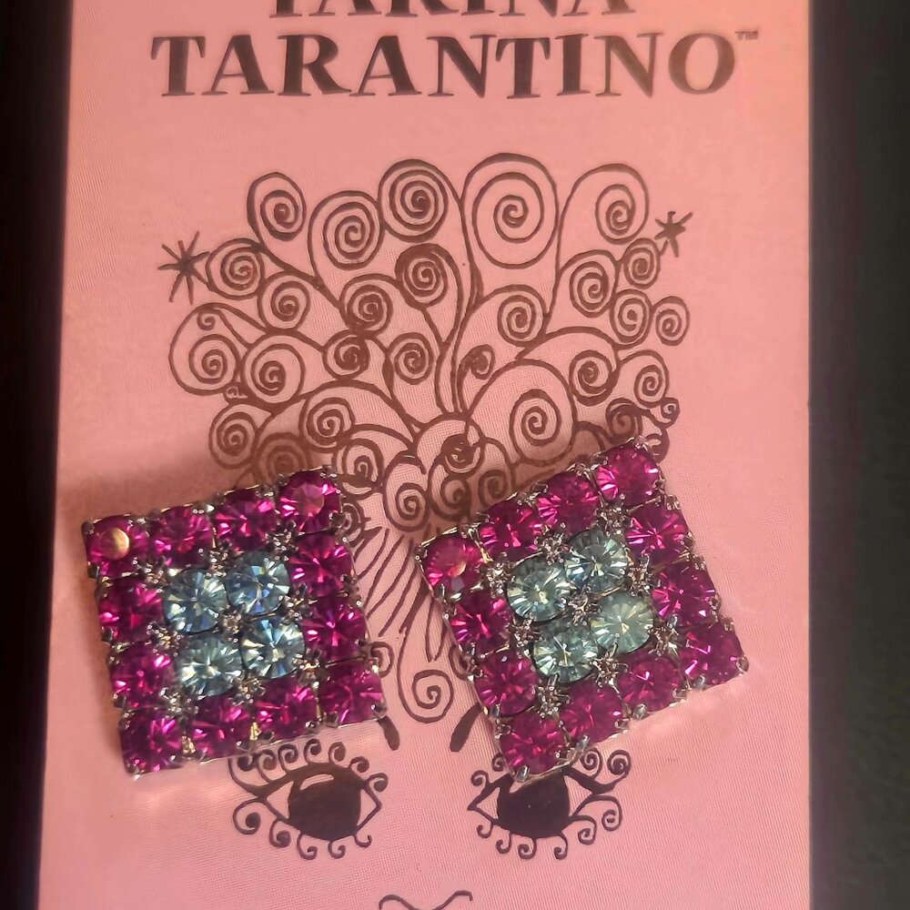 Tarina Tarantino Square Earrings Retired